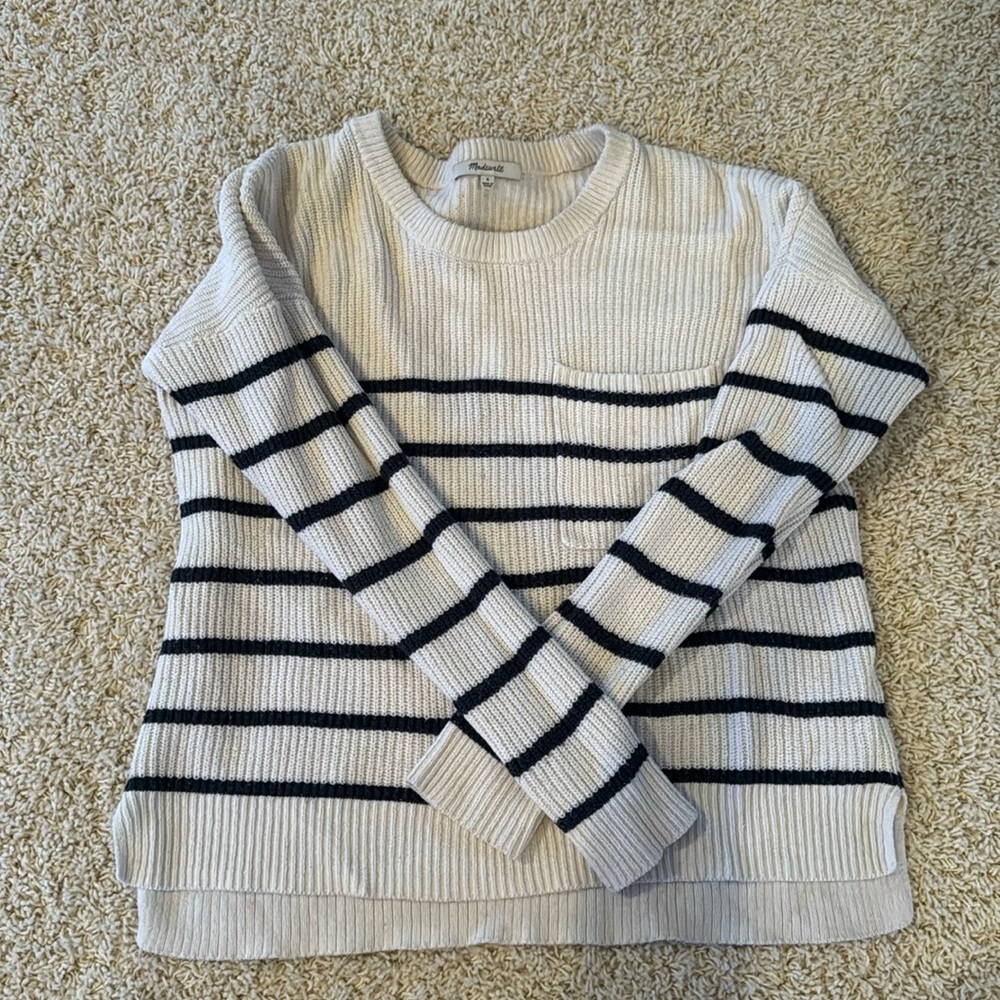 Madewell super cute striped sweater